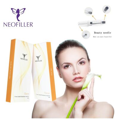 Bảo quản ở nhiệt độ phòng Axit Hyaluronic Chất làm đầy da 24mg-ml Gel tiêm liên kết ngang Phục hồi thể tích mặt Hydrat hóa da