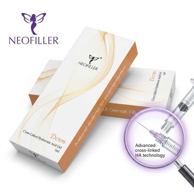 Biocompatible Hyaluronic Acid Dermal Filler in 1ml Syringe Volume with 24 Months Validity for Facial Rejuvenation Các loại thuốc này có hiệu lực 24 tháng để làm trẻ hóa khuôn mặt