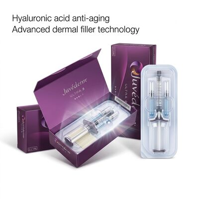 USA Origin Juvederm Dermal Filler Gel Formulation Featuring DHL UPS FEDEX Các tùy chọn vận chuyển để phân phối liền mạch