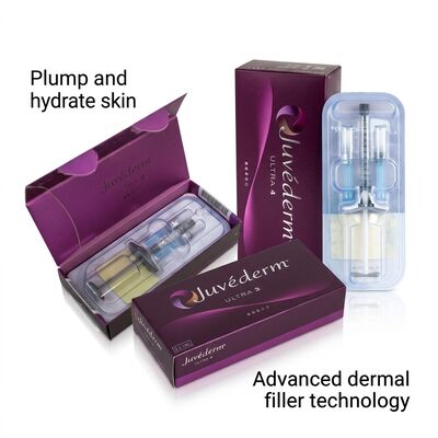 Gel Juvederm Dermal Filler sản phẩm chống nếp nhăn được thiết kế để làm mịn nếp nhăn và tăng cường đường viền khuôn mặt cho các chuyên gia