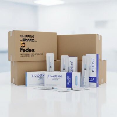 Giao hàng DHL UPS FEDEX Juvederm Face Filler Ultra3 Ultra4 Volume cho các phòng khám thẩm mỹ chuyên nghiệp và spa y tế