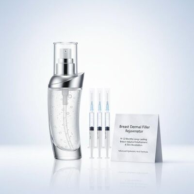 Breast Dermal Filler Rejuvenator featuring 9 to 12 Months long lasting breast volume enhancement and skin revitalization