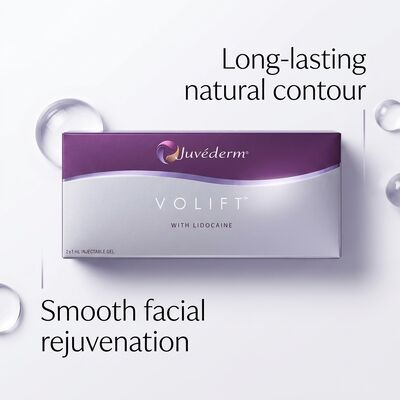Khối lượng 2 x 1ml Juvederm Voluma Filler Khối lượng chống lão hóa để tăng khối lượng và cải thiện đường nét khuôn mặt