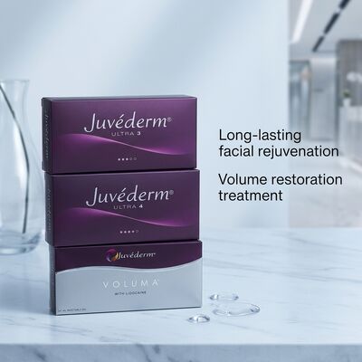 Khối lượng 2 x 1ml Juvederm Voluma Filler Khối lượng chống lão hóa để tăng khối lượng và cải thiện đường nét khuôn mặt
