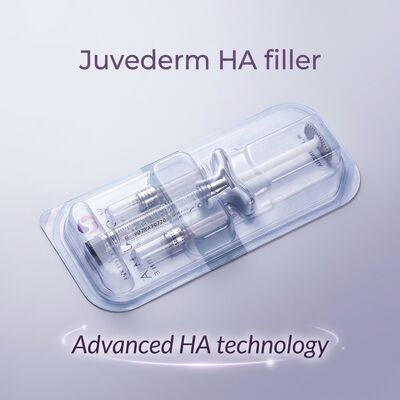 Cho đến 12-18 tháng Juvederm Dermal Filler 1ml 2 ống tiêm DHL UPS FEDEX Giải pháp làm đẹp khuôn mặt lâu dài