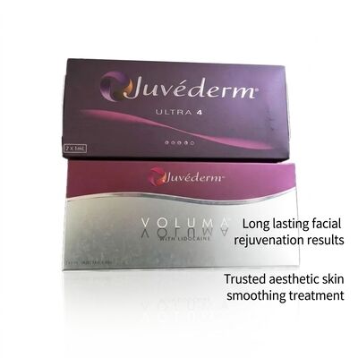 Gel Juvederm Dermal Filler 1ml Syringe Địa điểm tiêm khuôn mặt lý tưởng cho các thủ tục trẻ hóa khuôn mặt và khôi phục khối lượng