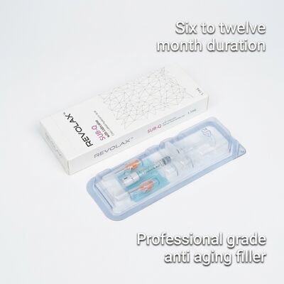 24mgml Thuốc nhấp giảm nếp nhăn Tiền tiêm Độ sâu Trung đến Dermis sâu Tùy chọn Để giảm thiểu nếp nhăn Và thúc đẩy da trẻ trung