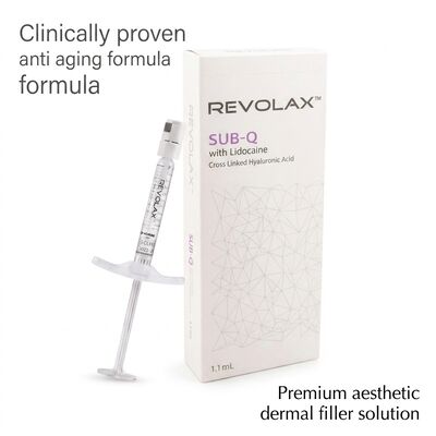 24mgml Revolax Dermal Filler Tiêm Độ sâu Trung đến sâu Dermis nồng độ 20 Mgml Giải pháp để tăng khối lượng khuôn mặt