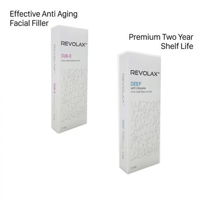 Hyaluronic Acid Revolax Dermal Filler dung dịch tiêm an toàn để tạo hình khuôn mặt, giảm nếp nhăn và làm ẩm da
