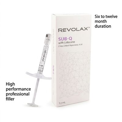 Hyaluronic Acid Revolax Dermal Filler dung dịch tiêm an toàn để tạo hình khuôn mặt, giảm nếp nhăn và làm ẩm da