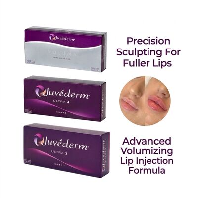 Khối lượng của ống tiêm 2 1ml mỗi hộp Juvederm Voluma Filler Safety Face Contouring Injectable Dermal Filler để tăng khối lượng