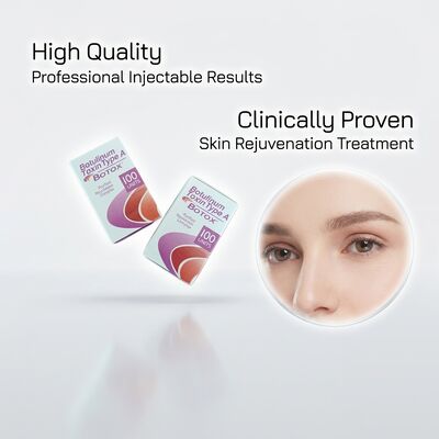 Powder form  crueltyfree injectable solution for aesthetic clinics and medical professionals seeking wrinkle treatment