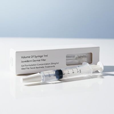 Thể tích ống tiêm 1ml Công thức gel Juvederm Dermal Filler Nồng độ 20mg Ml Lý tưởng cho phương pháp điều trị thẩm mỹ khuôn mặt