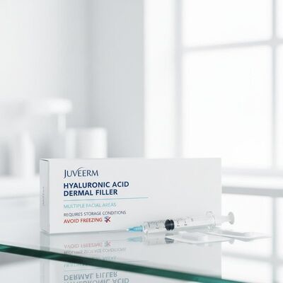Hyaluronic Acid Juvederm Dermal Filler thích hợp cho nhiều vùng da mặt và yêu cầu điều kiện lưu trữ Tránh đông lạnh