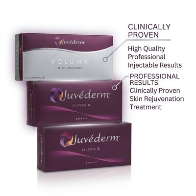 Chất làm đầy Juvederm cho toàn bộ khuôn mặt Axit Hyaluronic Chất làm đầy da để phục hồi thể tích toàn diện cho khuôn mặt Chống lão hóa