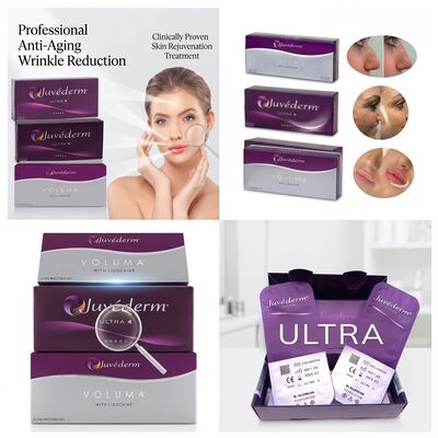 Juvederm Ultra 3 Nhu cầu nhấp mũi axit hyaluronic Nhu cầu nhấp da để làm mịn các đường nở nụ cười 24mg/ml