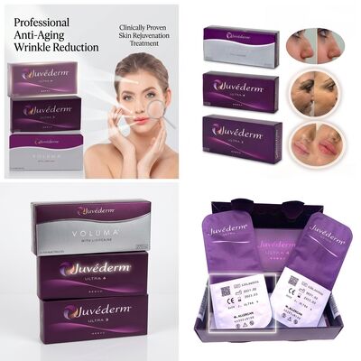 Juvederm Ultra 3 Nhu cầu nhấp mũi axit hyaluronic Nhu cầu nhấp da để làm mịn các đường nở nụ cười 24mg/ml