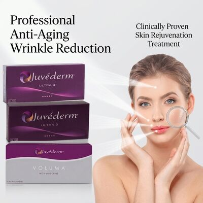 Juvederm Ultra 3 Lip Filler Hyaluronic Acid Injectable Dermal Filler 24mg/ml để xác định khối lượng môi