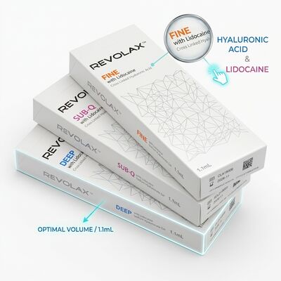 Revolax Deep Marionette Line Filler Monophasic Hyaluronic Acid Dermal Filler 1.1ml để điều chỉnh góc miệng