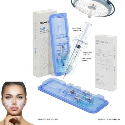 Chất làm đầy Revolax Sub-Q cho đường viền hàm Monophasic Axit Hyaluronic 1.1ml để tạo đường nét hàm