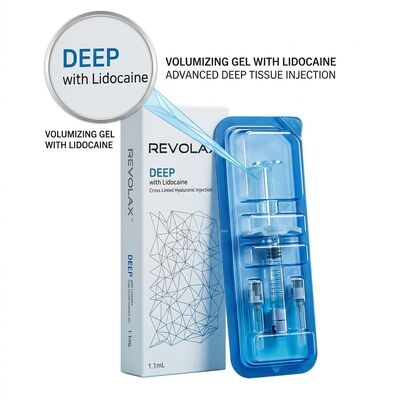 Revolax Deep Marionette Line Filler Monophasic Hyaluronic Acid Dermal Filler 1.1ml để điều chỉnh góc miệng