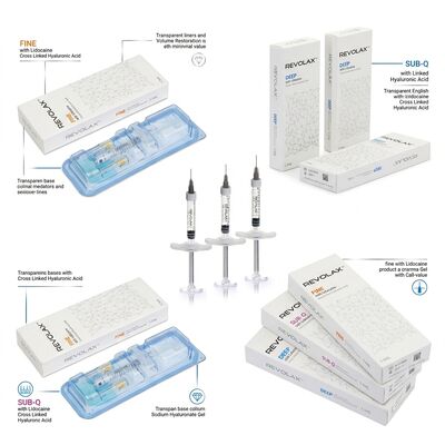 Revolax Fine Forehead Filler Monophasic Hyaluronic Acid Dermal Filler 1.1ml để điều chỉnh đường trán