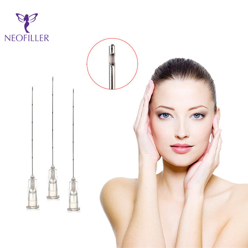 Chất độn làm đẹp 30G sử dụng ống thông hơi cùn cho chất làm đầy Hyaluronic Acid 40mm 50mm