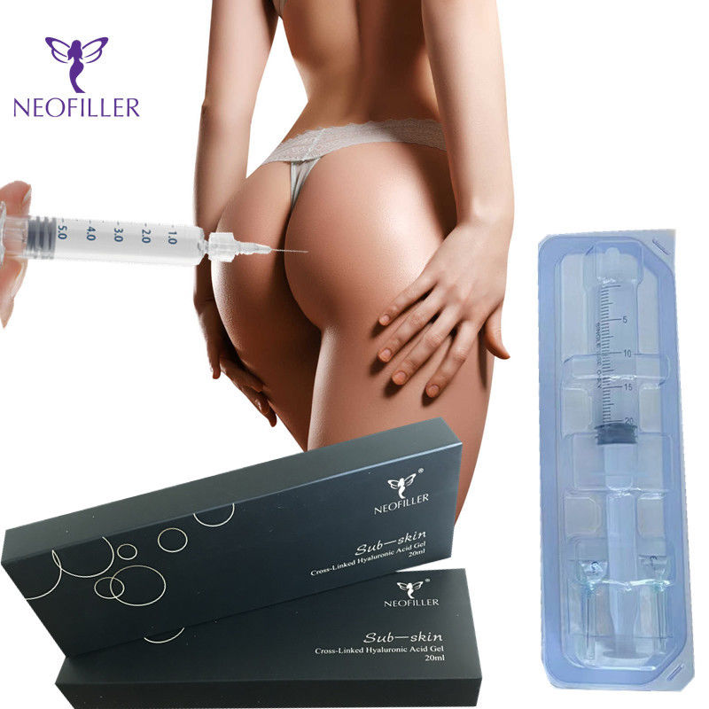 Subskin 10ml 20ml 50ml Hyaluronic Acid Chất làm đầy da Mông Tiêm chất làm đầy huyết thanh tinh khiết Ha