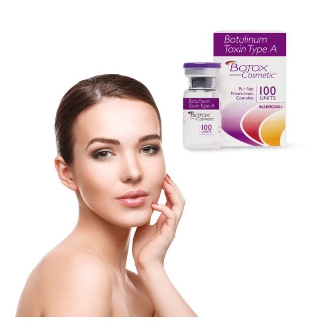 Tất cả Ergan 100iu Botulinum Toxin Typ Một loại độc tố Botulinum trên khuôn mặt cho nếp nhăn