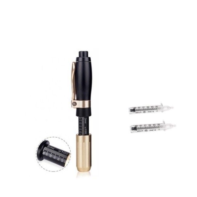 Beauty Anti Aging Needle Free Dermal Filler 3 cấp độ năng lượng Hyaluron Pen And Filler
