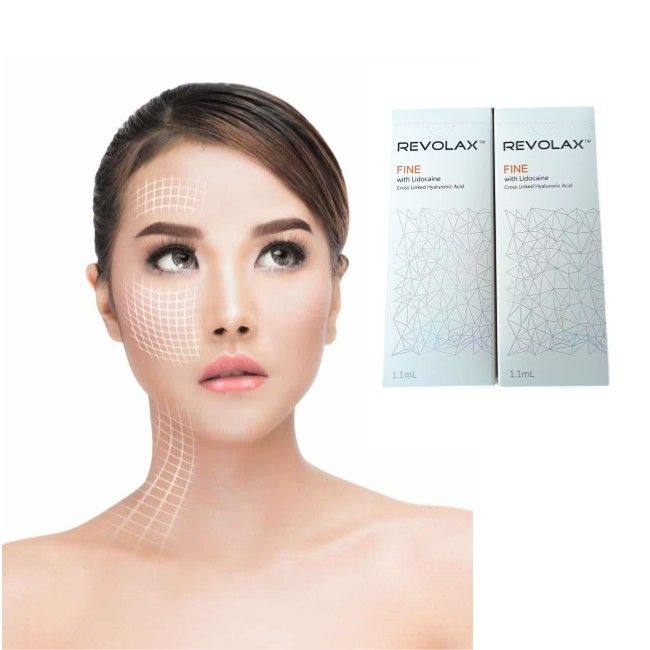 Ống tiêm tiêm chất làm đầy da Hyaluronic Acid Revolax cho mặt 6 - 12 tháng Hiệu lực