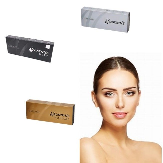 Nhanh và lâu dài loại bỏ nếp nhăn Neuramis Dermal Filler cho khuôn mặt 6-12 tháng