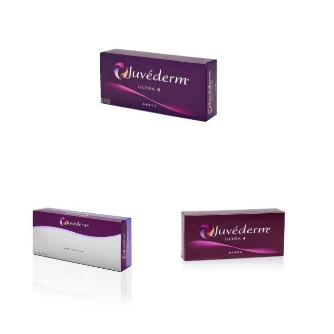Hyaluronic Acid Juvederm Dermal Filler cho khuôn mặt với thời gian hoạt động 6 - 9 tháng