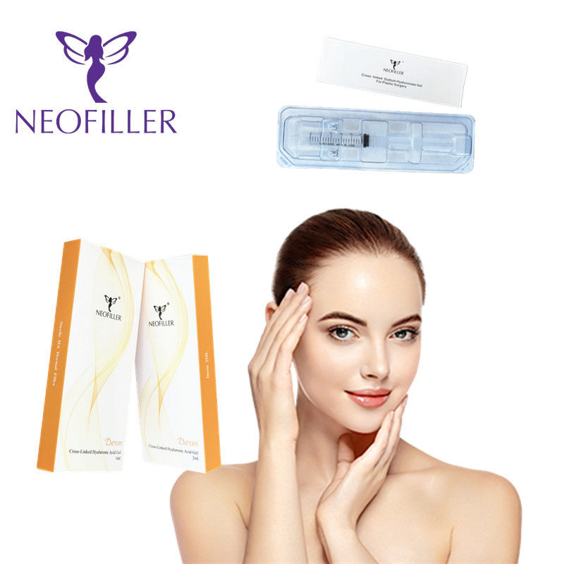 Độ sâu tiêm Tiêm axit hyaluronic Skin Filler 9-12 tháng tuổi thọ liên kết chéo