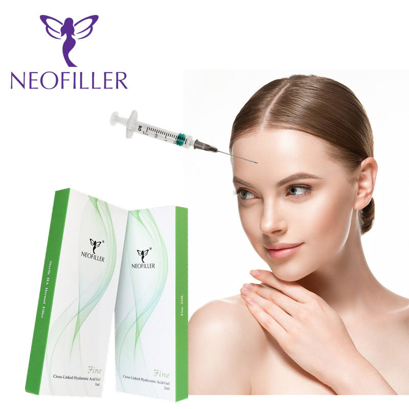 Hyaluronic acid trong suốt Dermal Filler Cross-linked Injectable Gel Tiêm dưới da