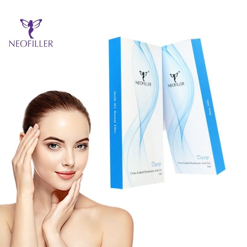 24mg-ml Hyaluronic Acid Dermal Filler 5ml Gel tiêm mịn màng tự nhiên nâng cao đường nét khuôn mặt