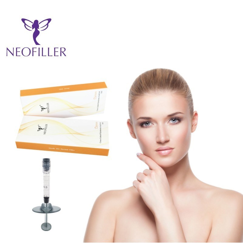Nhiệt độ phòng Hyaluronic acid Dermal Filler với nồng độ 24mg/ml và tuổi thọ 9-12 tháng