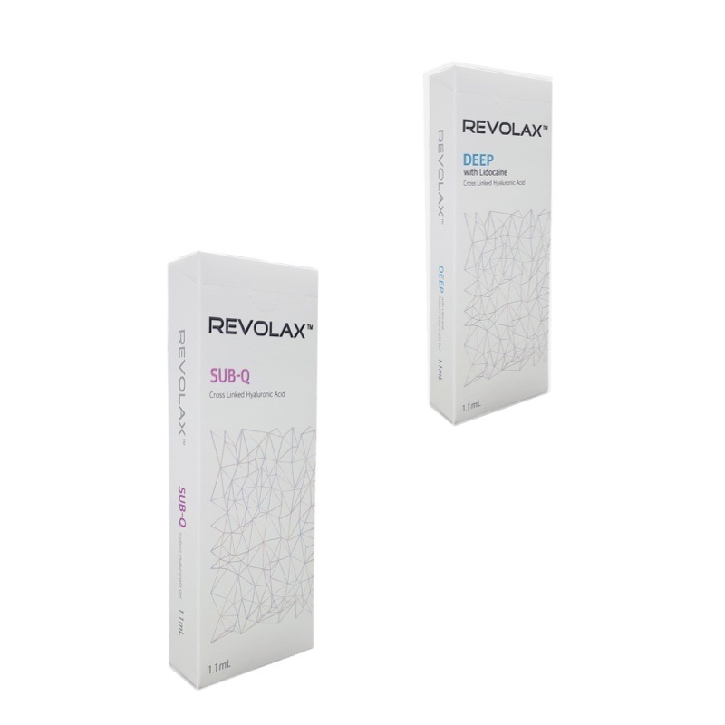 Revolax Dermal Filler với các thành phần axit hyaluronic trong 6-12 tháng hiệu quả và thời hạn sử dụng 2 năm