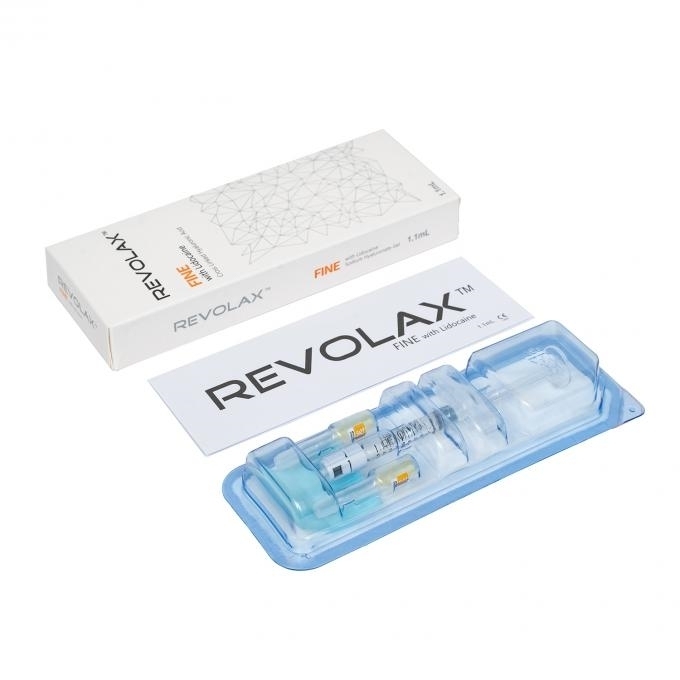 Revolax Dermal Filler Hyaluronic Acid Filler với thời gian hoạt động 6-12 tháng HA liên kết chéo và không có nguồn gốc động vật