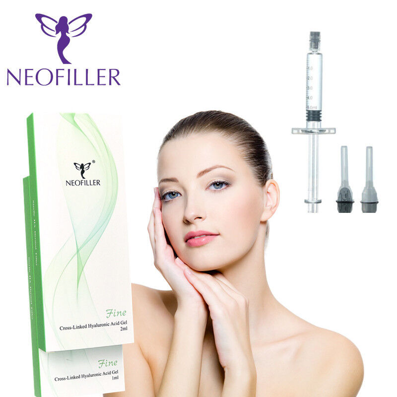 24mg-ml Hyaluronic Acid Dermal Filler Gel tiêm trên mặt Giảm nếp nhăn 9-12 tháng Tuổi thọ Bảo quản ở nhiệt độ phòng