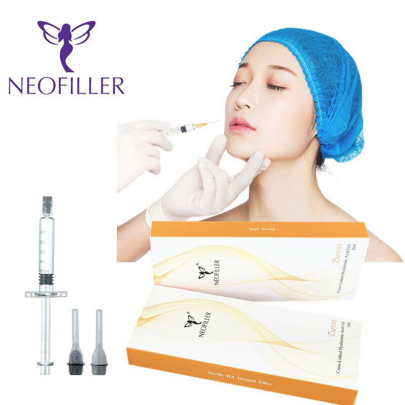 Liên kết chéo Có axit hyaluronic Dermal Filler 24mgml nồng độ lý tưởng cho các phương pháp điều trị hình dạng khuôn mặt và giảm nếp nhăn