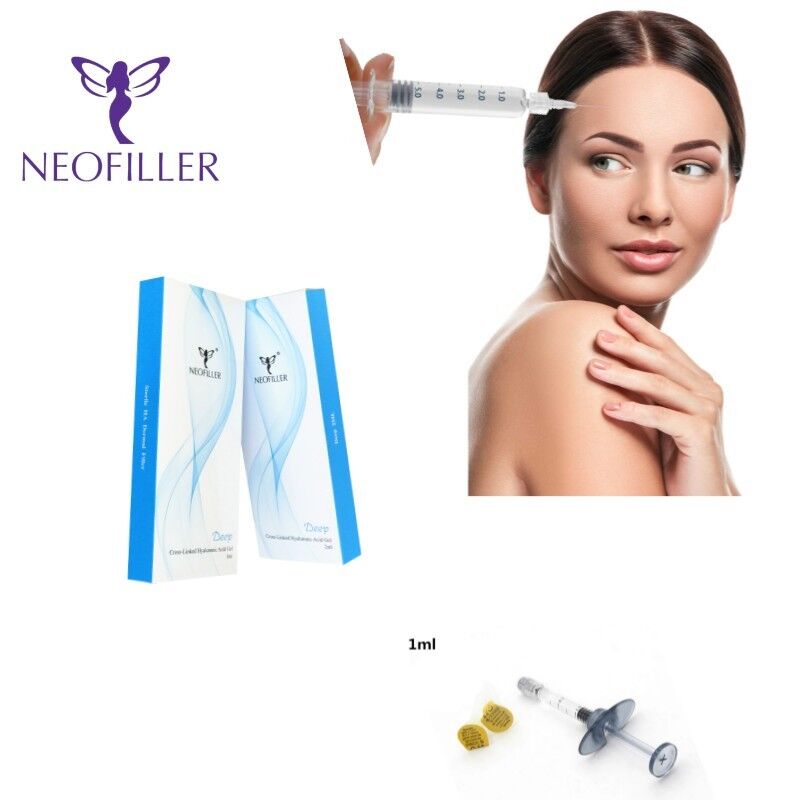 Hyaluronic acid minh bạch chất lấp da Tiêm dưới da 9-12 tháng tuổi thọ ẩm da Giảm nếp nhăn Gel tiêm