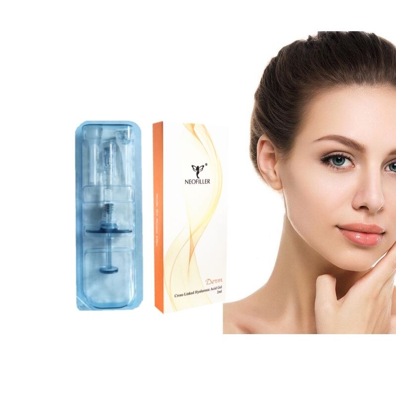 Chất làm đầy da mặt Axit Hyaluronic Nồng độ 24mgml Thời gian hiệu lực 9 đến 12 tháng Thích hợp cho làm đầy mô mềm