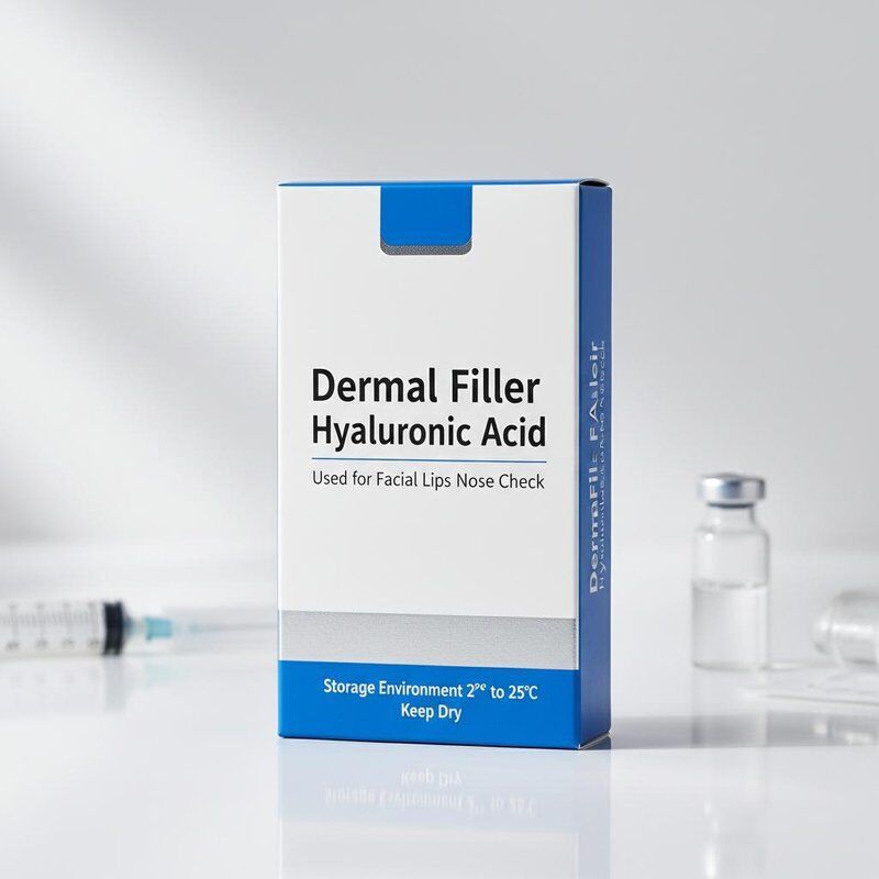 Bộ sạc da axit hyaluronic Bộ sạc da sử dụng cho môi mặt mũi kiểm tra môi trường lưu trữ 2 đến 25 độ C giữ khô