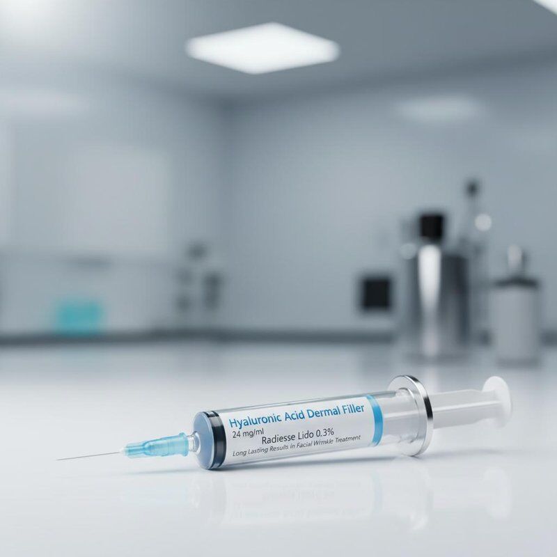 24 Mg/ml axit hyaluronic Dermal Filler Radiesse Lido nồng độ 0, 3% Cung cấp kết quả lâu dài trong điều trị nếp nhăn trên khuôn mặt