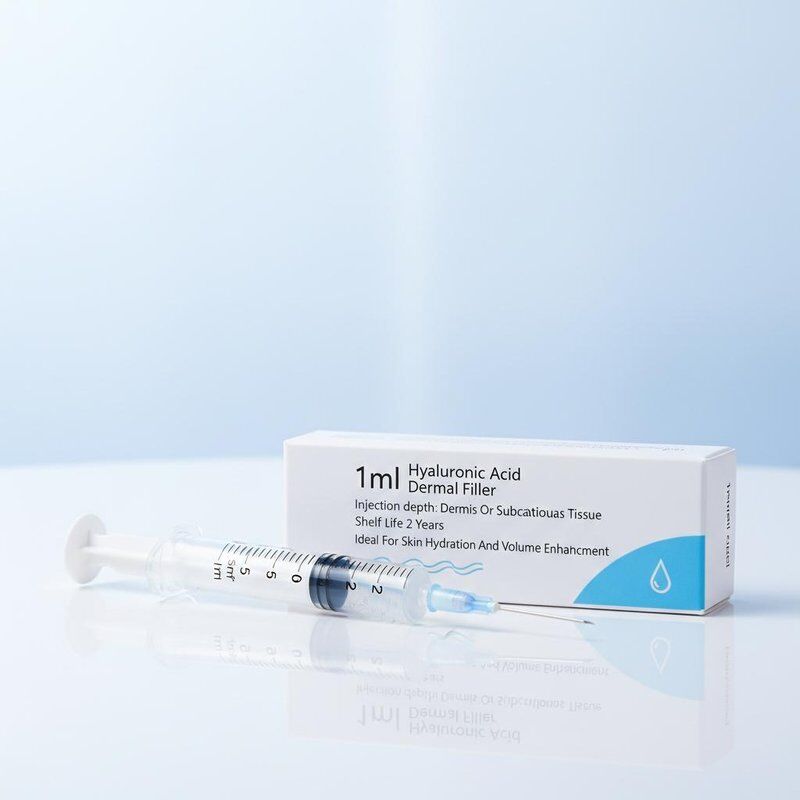1ml axit hyaluronic Dermal Filler InjectionDepth Dermis Or Subcutaneous Tissue Thời hạn sử dụng 2 năm Lý tưởng cho dưỡng ẩm da và tăng khối lượng