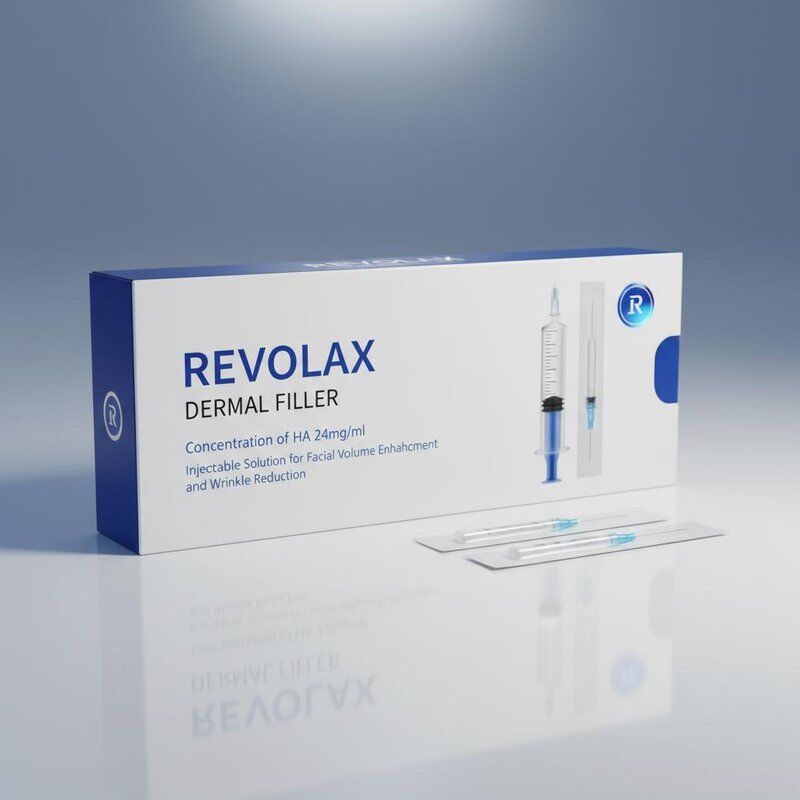 Nồng độ Ha 24mgml Revolax Dermal Filler dung dịch tiêm để tăng khối lượng khuôn mặt và giảm nếp nhăn