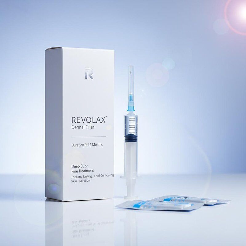 Thời gian 9-12 tháng Revolax Dermal Filler Deep Subq Điều trị tinh tế cho đường viền khuôn mặt lâu dài và dưỡng ẩm da
