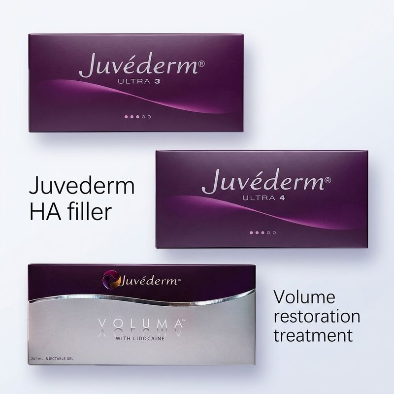 Gel tạo thành Juvederm Dermal Filler 2 lần khối lượng 1ml chiều sâu tiêm dưới da thích hợp cho các ứng dụng mỹ phẩm y tế