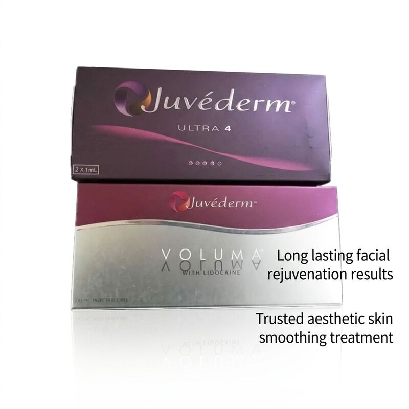 Gel Juvederm Dermal Filler 1ml Syringe Địa điểm tiêm khuôn mặt lý tưởng cho các thủ tục trẻ hóa khuôn mặt và khôi phục khối lượng
